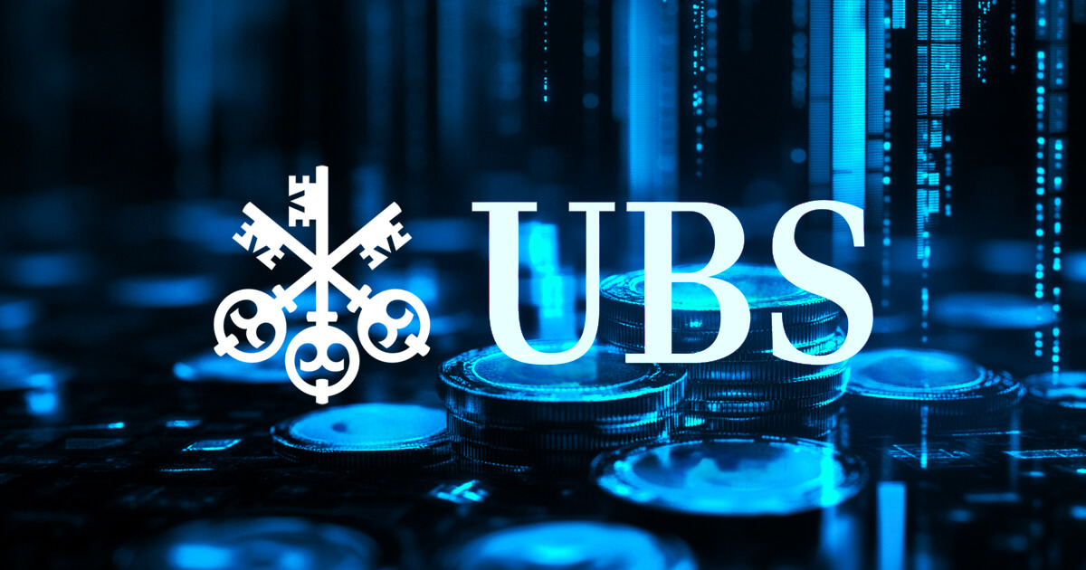 Swiss Bank UBS launches first end-to-end tokenized fund transaction by a major bank and institutional tokenization platform
