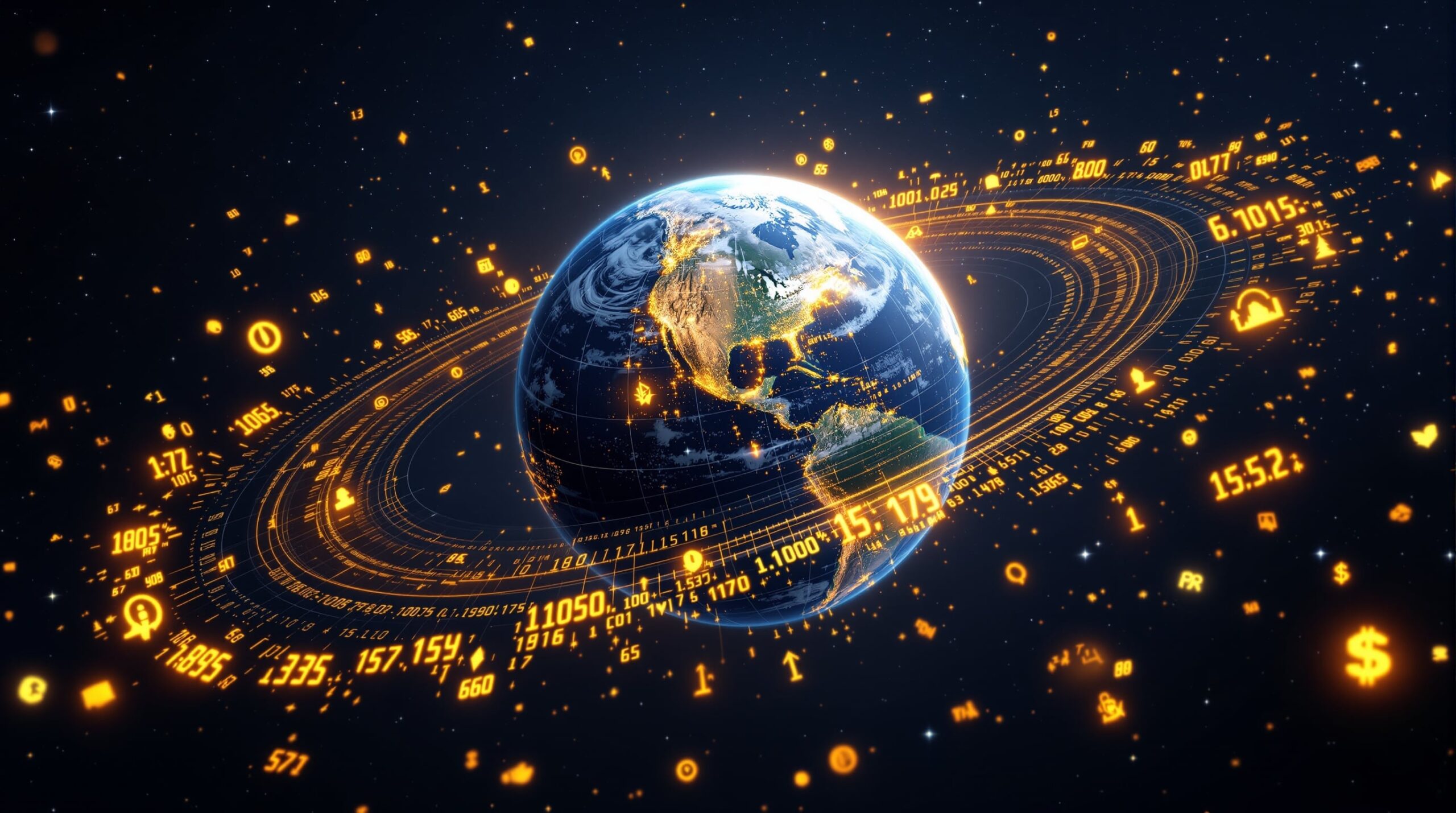 Evening Hero: 24/7 Global Trading Visualization