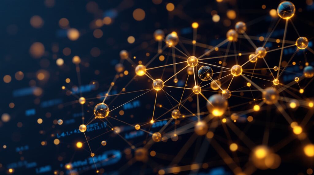 AI Neural Network - Institutional Finance Visualization